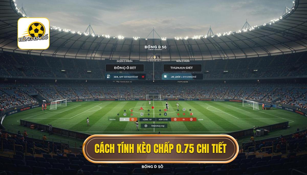 Cách Tính Thắng Thua Chi Tiết Với Kèo Chấp 0.75