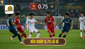 Kèo chấp 0.75 là gì