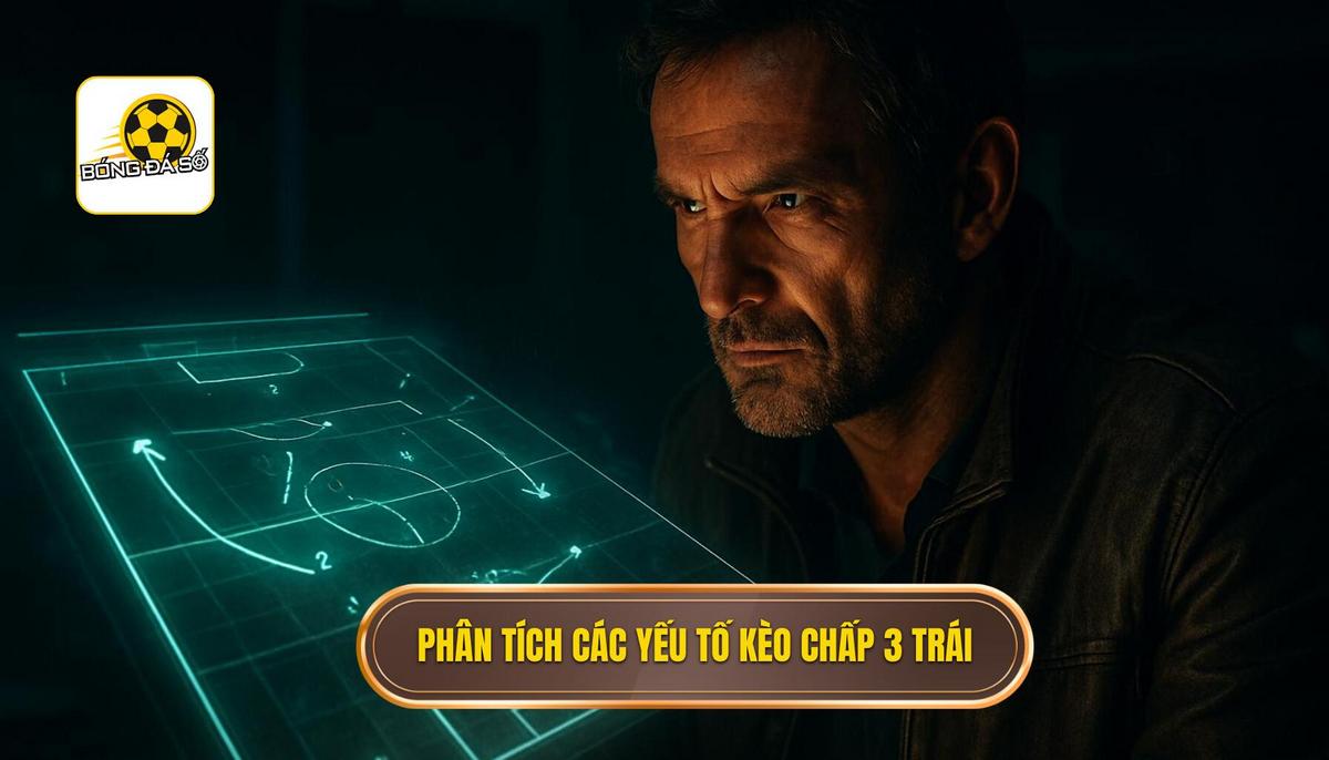 Phân Tích Chuyên Sâu Các Yếu Tố Quyết Định Kèo Chấp 3 Trái