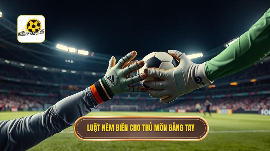 Luật ném biên về cho thủ môn bằng tay: Những quy định khắt khe bạn cần biết 1 Luật ném biên cho thủ môn bằng tay