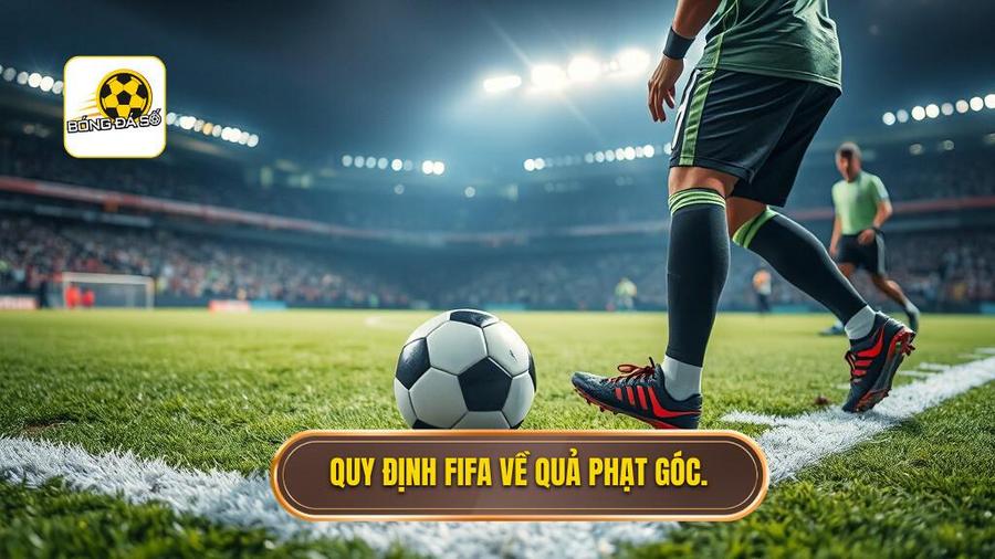 Quả phạt góc bóng đi ra ngoài sân rồi bay vào lại: Luật FIFA và những tranh cãi sân cỏ 1 Quy định FIFA về quả phạt góc.