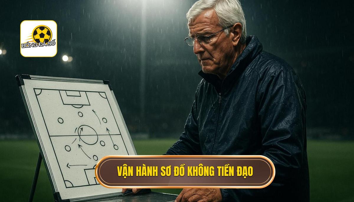 Sơ đồ không tiền đạo và sự lên ngôi của triết lý bóng đá hiện đại 2 Cách vận hành và vai trò của các vị trí trong sơ đồ không tiền đạo