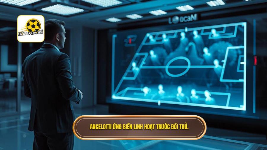 Chiến thuật Carlo Ancelotti: Đỉnh cao của sự linh hoạt và Quản trị nhân sự 3 Phân tích chiều sâu: Cách Ancelotti ứng biến trước các đối thủ lớn