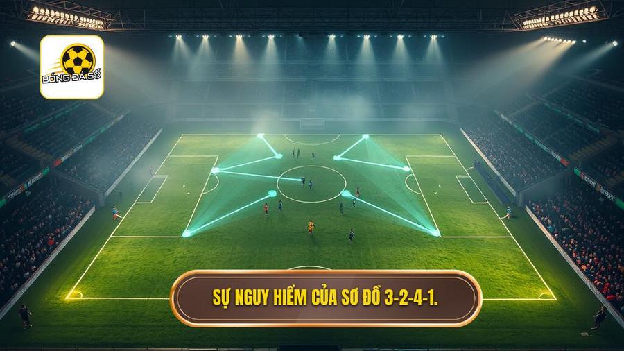 3. Tại sao Chiến thuật bóng đá 3-2-4-1 lại cực kỳ nguy hiểm?