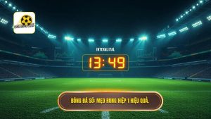 Mẹo cá cược kèo rung hiệp 1 hiệu quả: Chiến thuật "vàng" cho người chơi