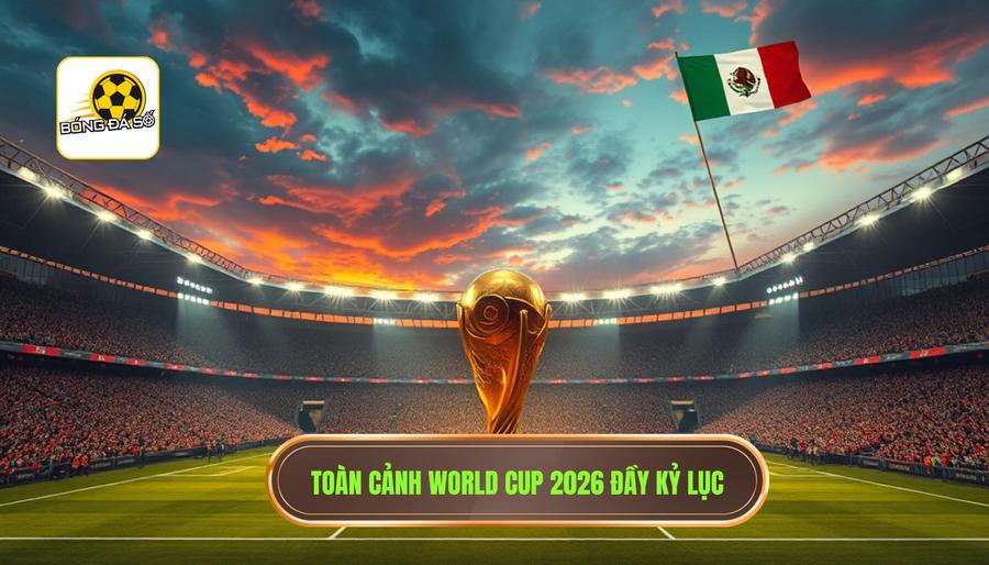 Lịch thi đấu World Cup 2026 mới nhất: Kỷ nguyên mới của bóng đá thế giới 1 Tổng quan về World Cup 2026: Giải đấu của những kỷ lục