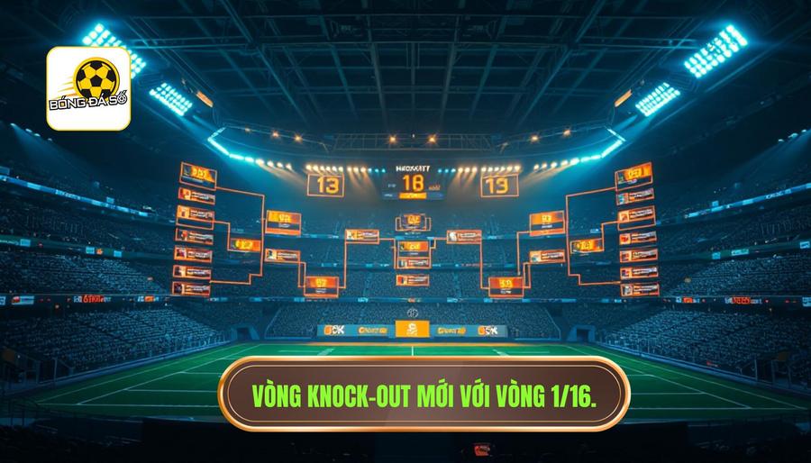 Thể thức World Cup 2026 có gì mới? Phân tích chi tiết bước ngoặt lịch sử của bóng đá thế giới 3 Vòng Knock-out mới: Sự xuất hiện của vòng 1/16 (Round of 32)